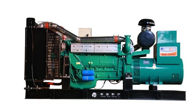 东河镇上柴500kw大型柴油发电机组